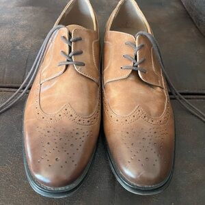 Apt. 9 Tan Leather Men's Oxfords